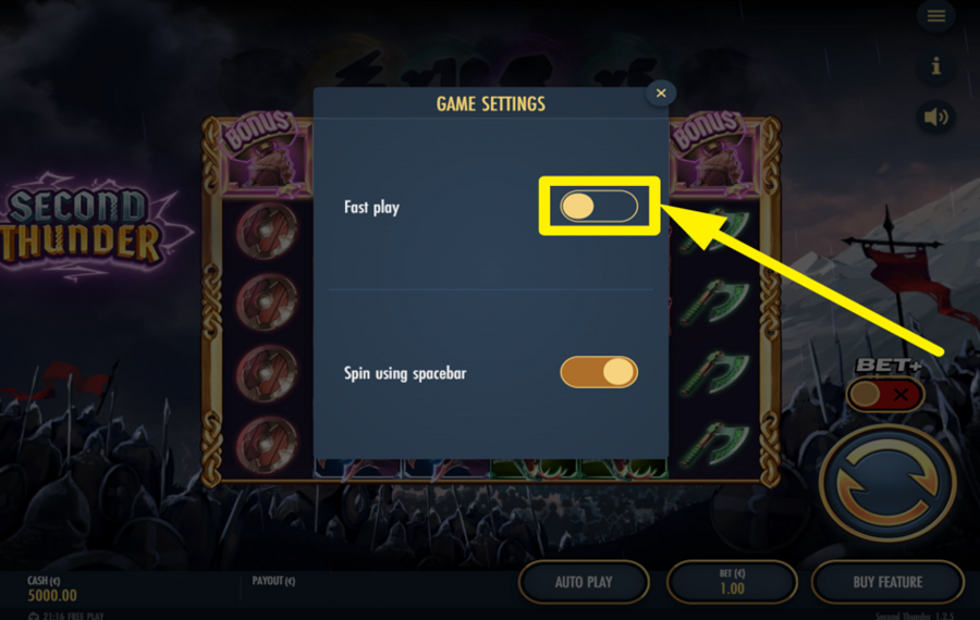 Second Thunder УВЕЛИЧЬТЕ СКОРОСТЬ.