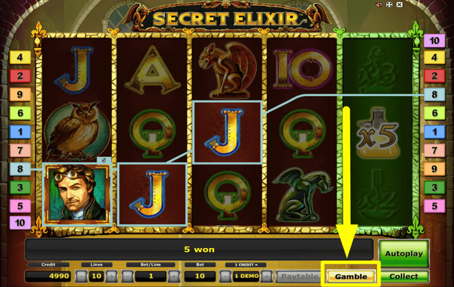 Secret Elixir ИГРАЙТЕ СВОИ ВЫИГРЫШИ.