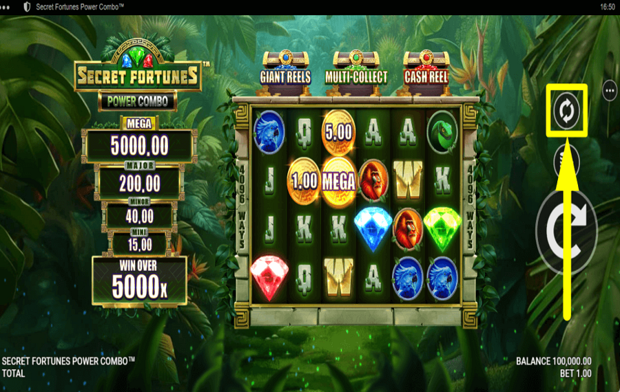 Secret Fortunes Power Combo AUTOPLAY VERWENDEN.