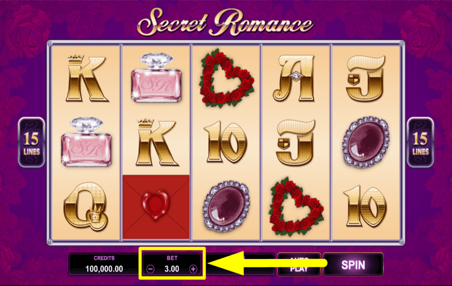 Secret Romance Platzieren Sie Ihren Gesamteinsatz.