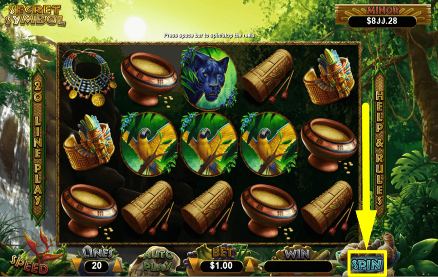 Secret Symbol ANDATE A FARE UN “GIRO”.