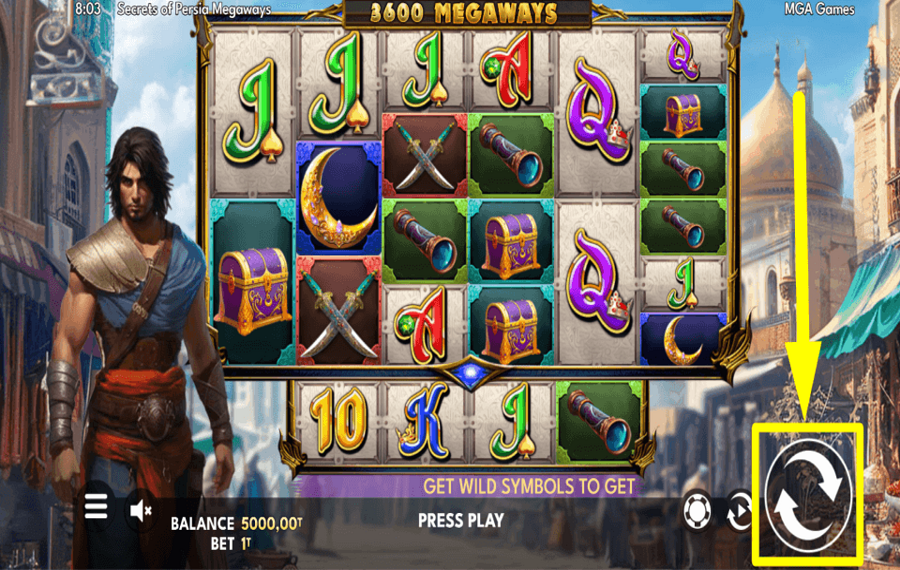 Secrets of Persia DAR UNA VUELTA.