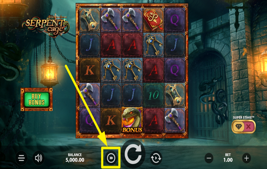 Serpent Cage АКТИВИРУЙТЕ ТУРБО-РЕЖИМ.