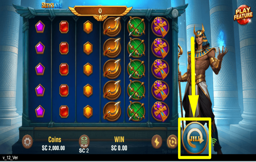 Seths Eye PLAY FOR PRIZES.