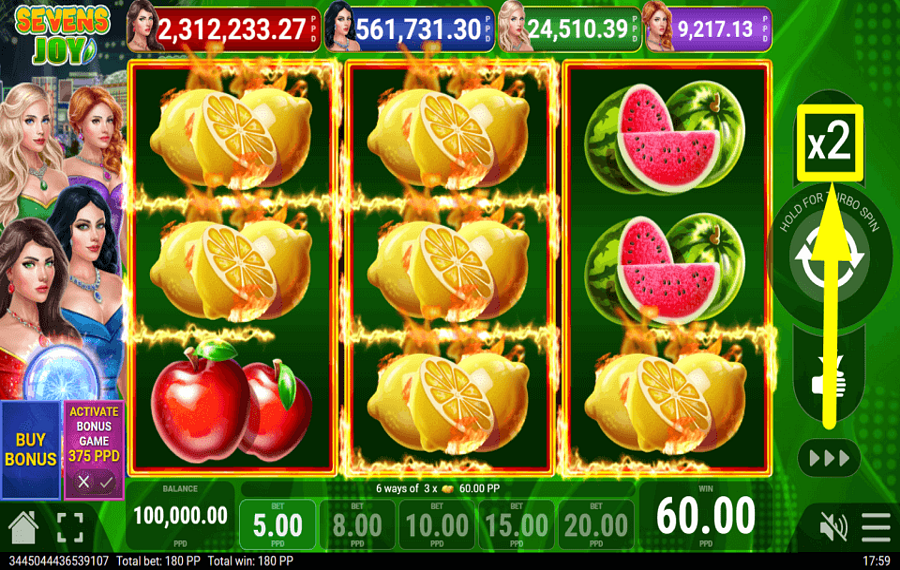 Sevens Joy СТАВЬТЕ СВОИ НАГРАДЫ.