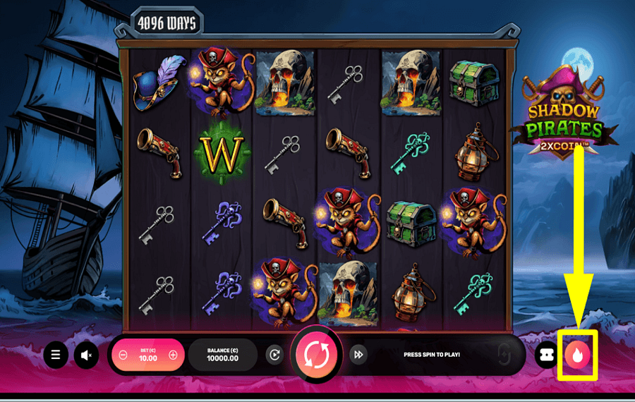 Shadow Pirates 2XCOIN CONTROLA TU SUERTE.