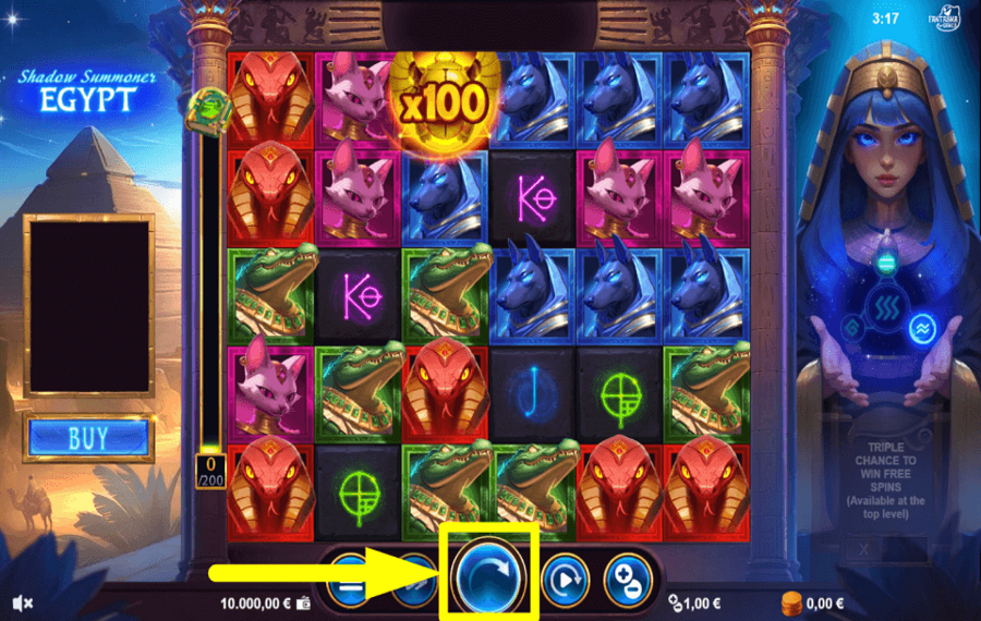 Shadow Summoner Egypt НАЧНИТЕ ИГРУ.