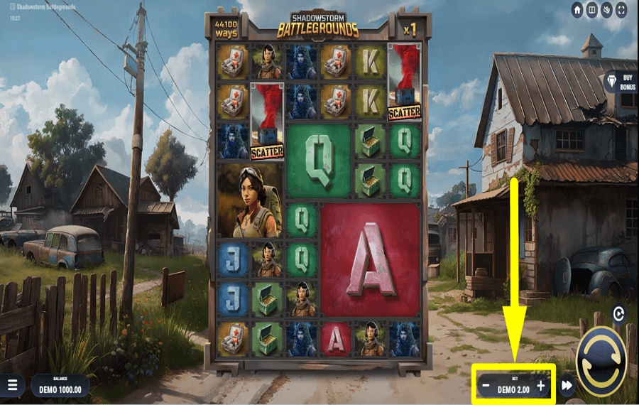 Shadowstorm Battlegrounds УСТАНОВИТЕ СТАВКУ.