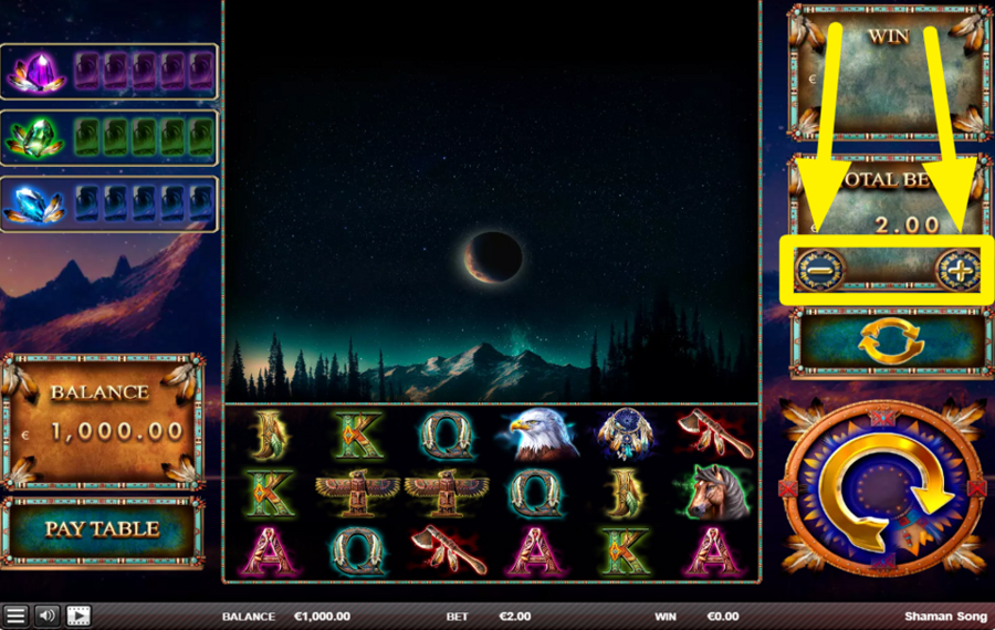 Shaman Song ВЫБЕРИТЕ ОБЩУЮ СТАВКУ.