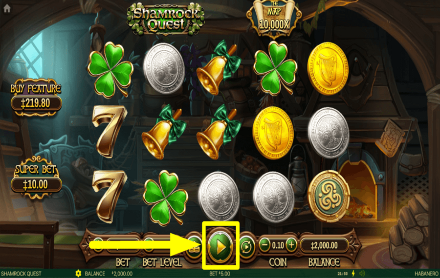 Shamrock Quest ZEIT ZUM SPIELEN.