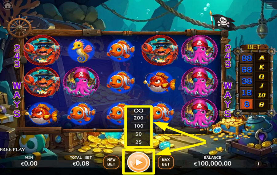 Shark Treasure ENABLE AUTOPLAY.