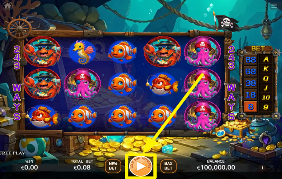 Shark Treasure SPIN FOR SUCCESS!