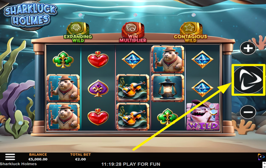 Sharkluck Holmes JUEGA EL JUEGO.