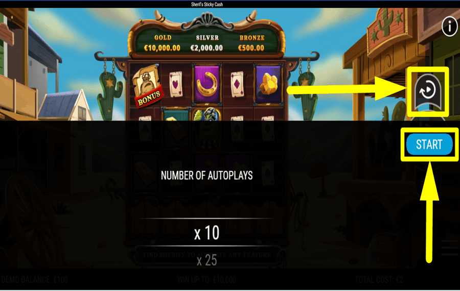 Sheriffs Sticky Cash ВКЛЮЧИТЬ АВТОИГРУ.