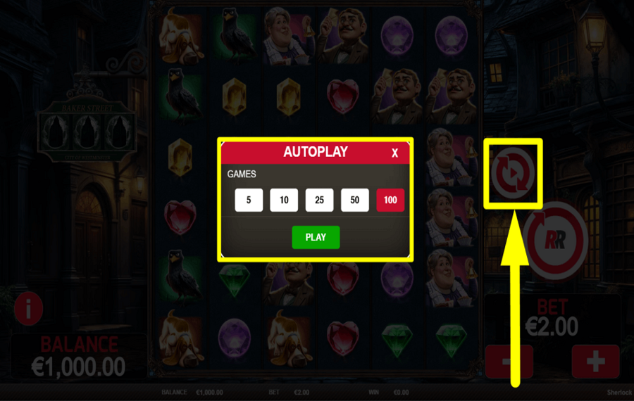 Sherlock and the Stolen Gems ИСПОЛЬЗУЙТЕ АВТОВОСПРОИЗВЕДЕНИЕ.