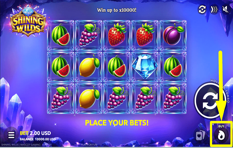 Shining Wilds RÉCLAMEZ LE BONUS.