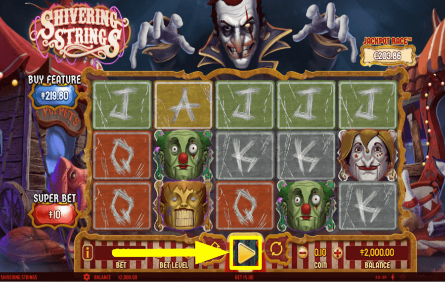 Shivering Strings PLAY FOR REWARDS.