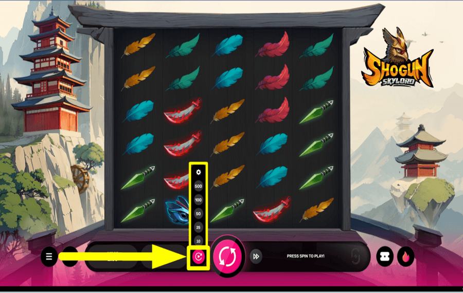 Shogun Skylord CONSIDER AUTOPLAY.