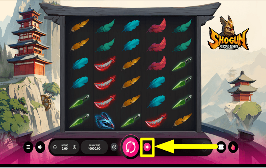 Shogun Skylord CONTROL THE PACE.