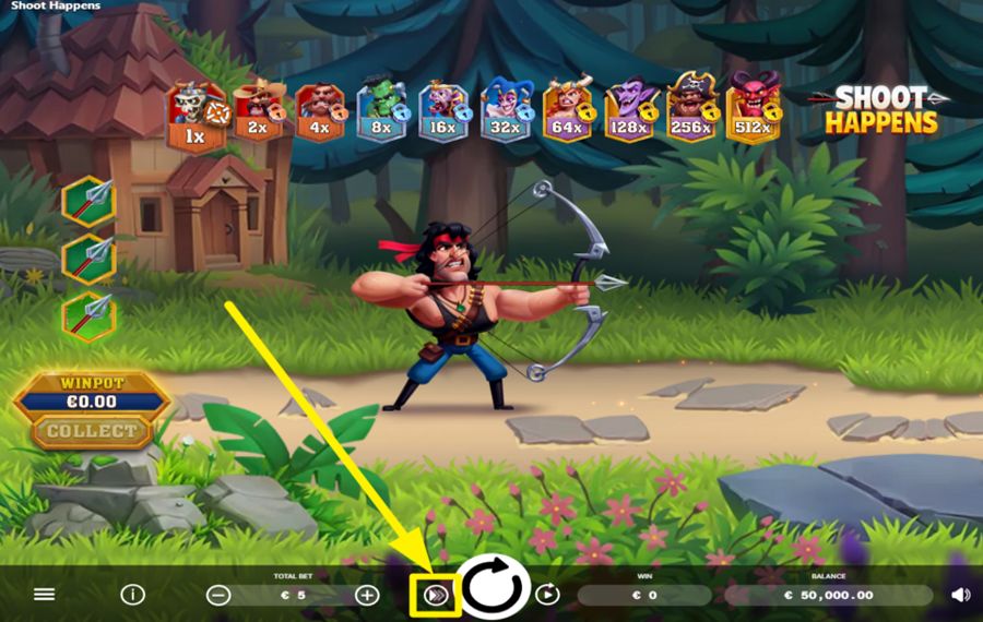 Shoot Happens CHANGE THE SPEED.