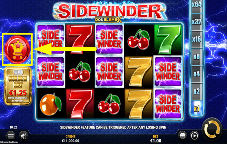 Sidewinder DoubleMax BUY A BONUS.