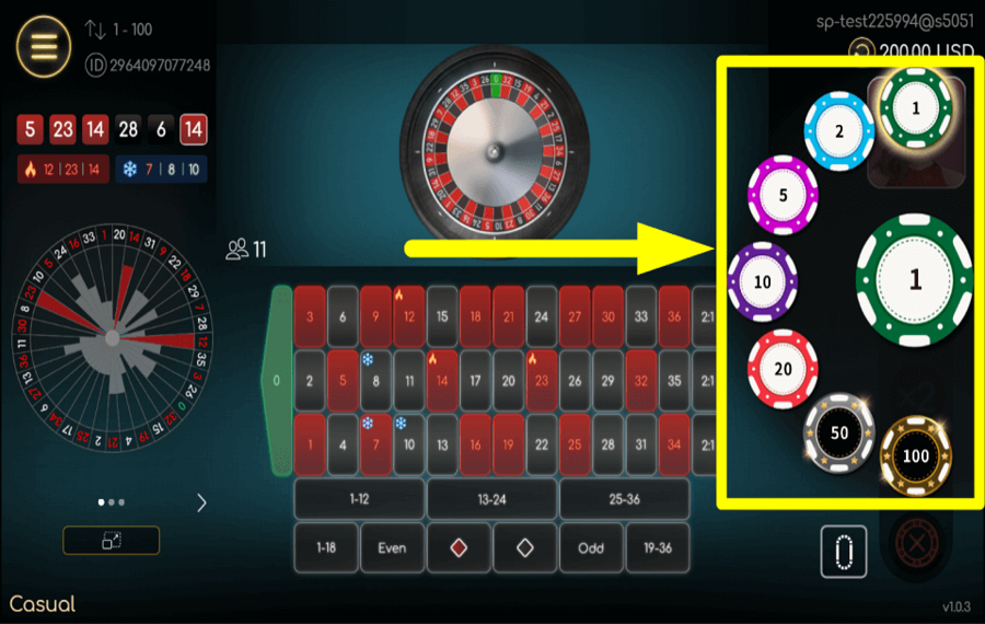 SimplePlay Gaming Roulette PLANIFIEZ VOTRE PARI.