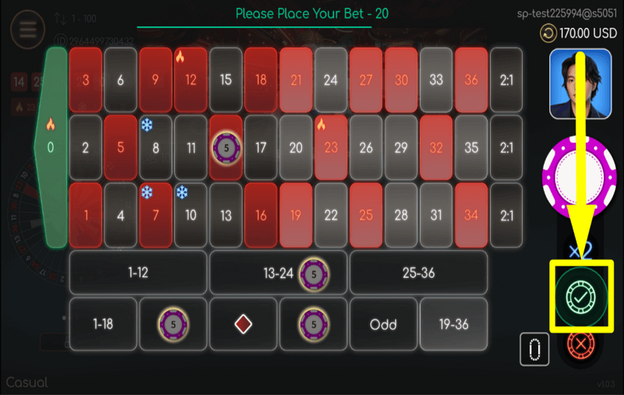 SimplePlay Gaming Roulette ENGAGEZ-VOUS À GAGNER.