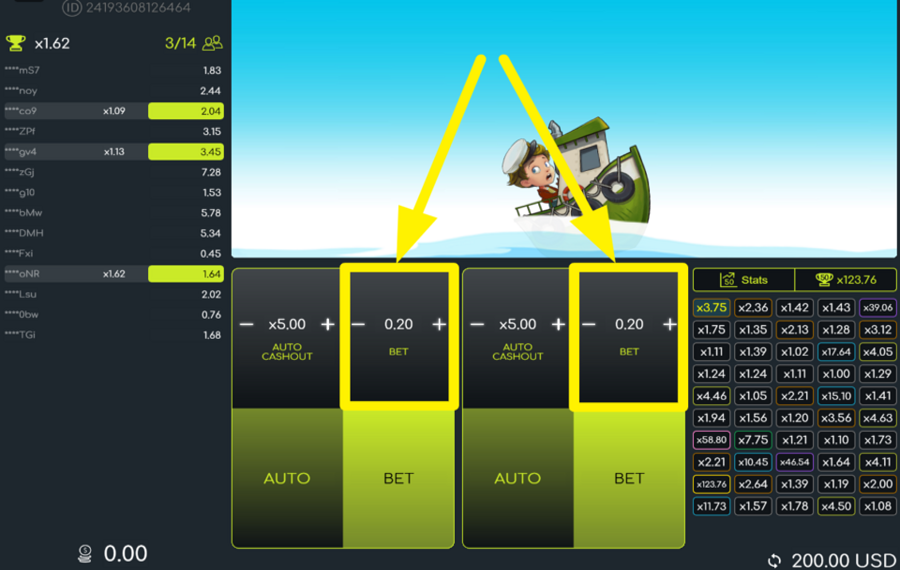 SimplePlay Shark Rush ELIGE TU APUESTA.