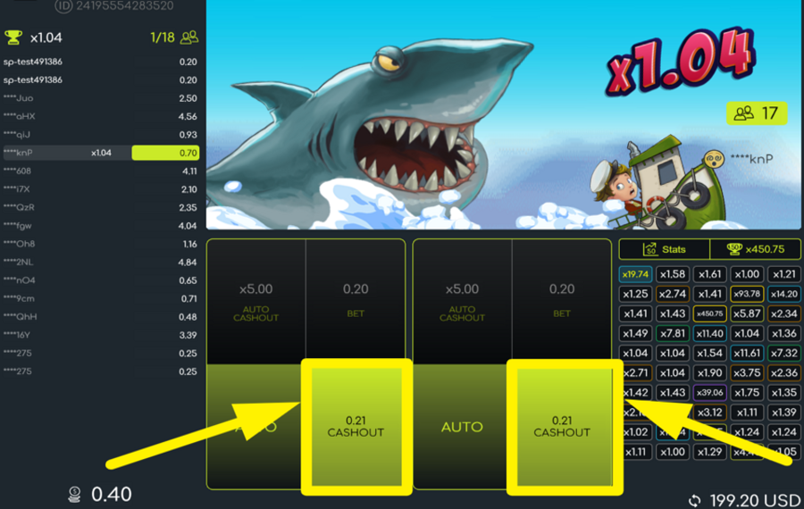SimplePlay Shark Rush ¡ESCAPA A TIEMPO!