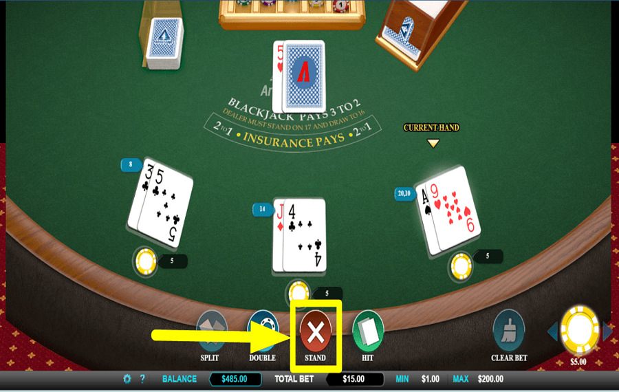 Single Deck Blackjack ПРЕКРАТИТЕ РИСОВАТЬ КАРТЫ.