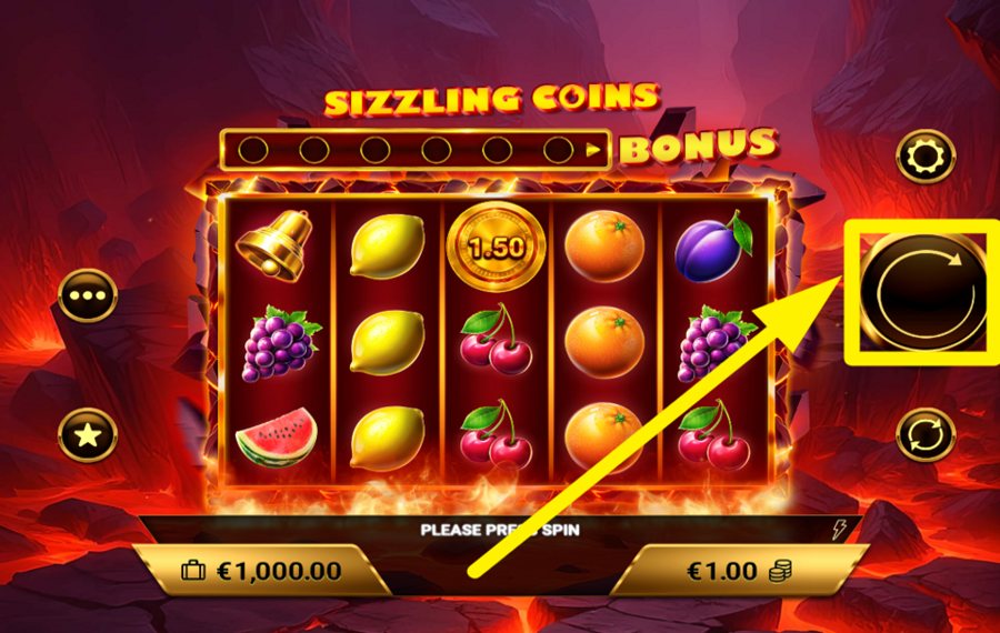 Sizzling Coins PARTICIPATE IN THE FUN!