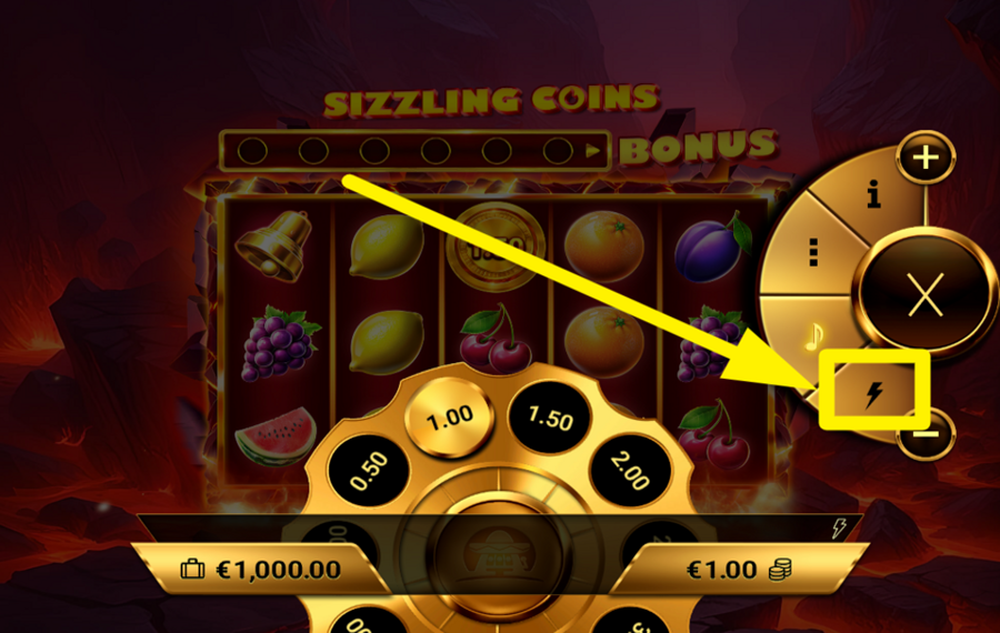 Sizzling Coins ACTIVATE TURBO MODE!