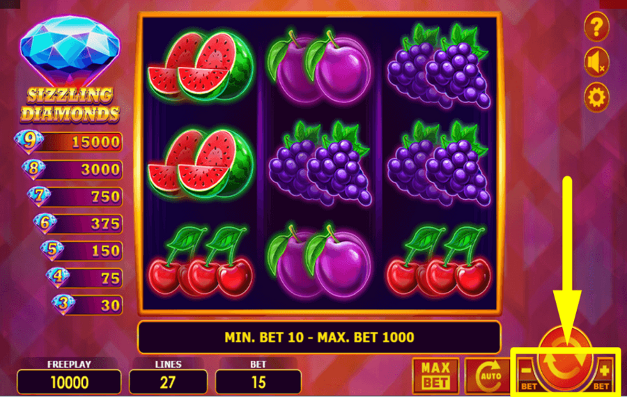 Sizzling Diamonds SET THE STAKE.