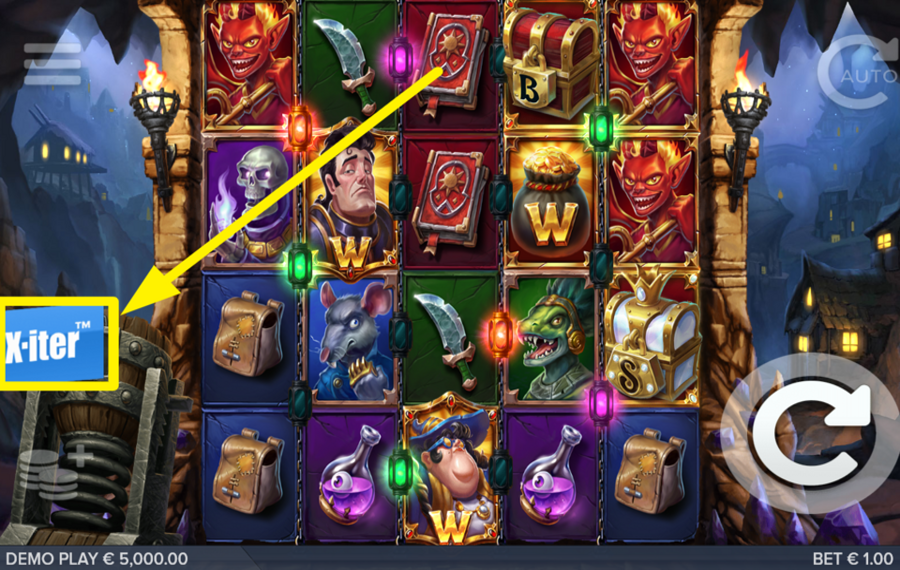 Skibblings SCHALTE EINE BONUSFUNKTION FREI.