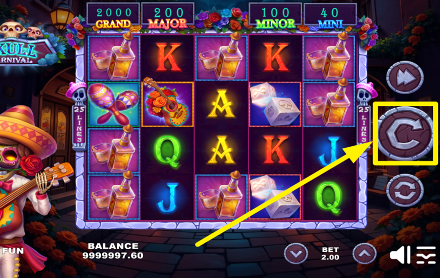 Skull Carnival GIRA LOS CARRETES.