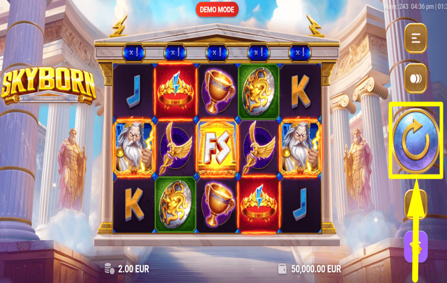 Skyborn COMMENCE GAMBLING.