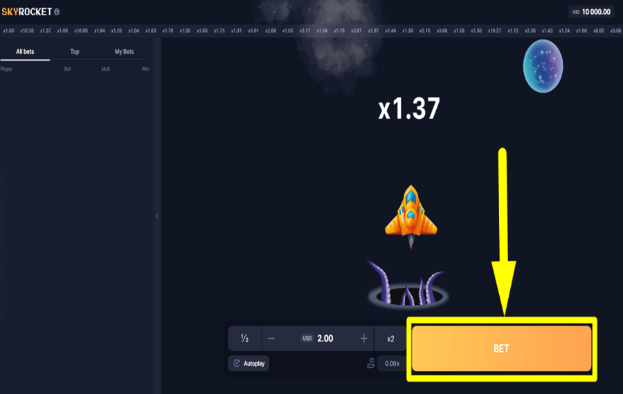Skyrocket VISEZ LES RÉCOMPENSES.