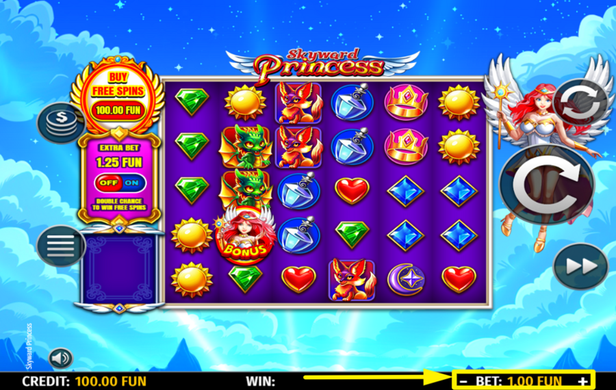 Skyward Princess SET YOUR STAKE.