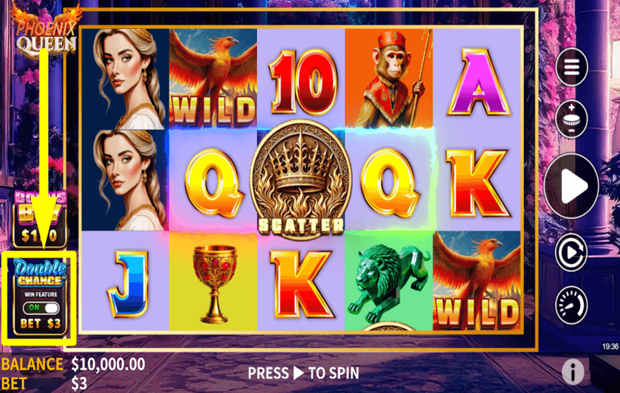 Skywind Group Phoenix Queen AMPLIFY THE ODDS.