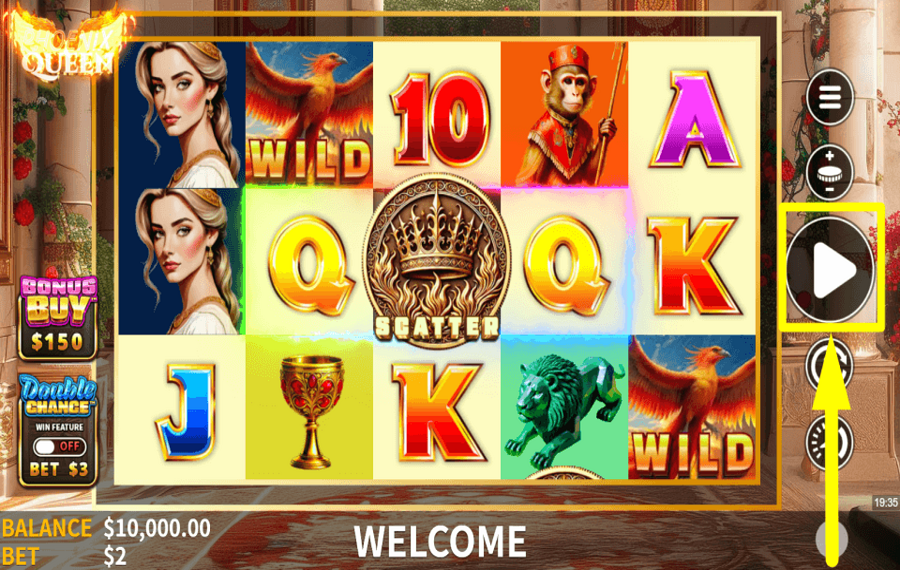 Skywind Group Phoenix Queen AIM FOR THE PRIZE.