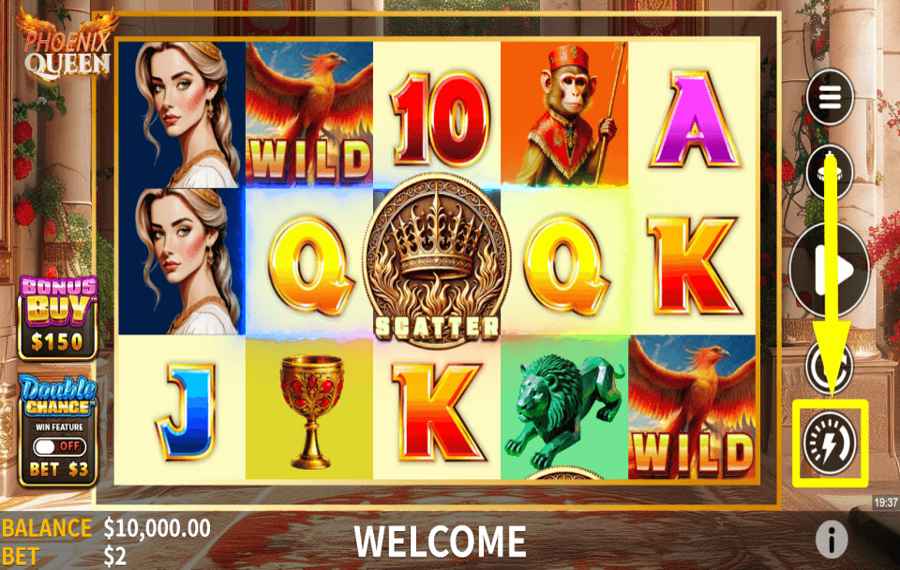 Skywind Group Phoenix Queen ACTIVATE TURBO MODE.