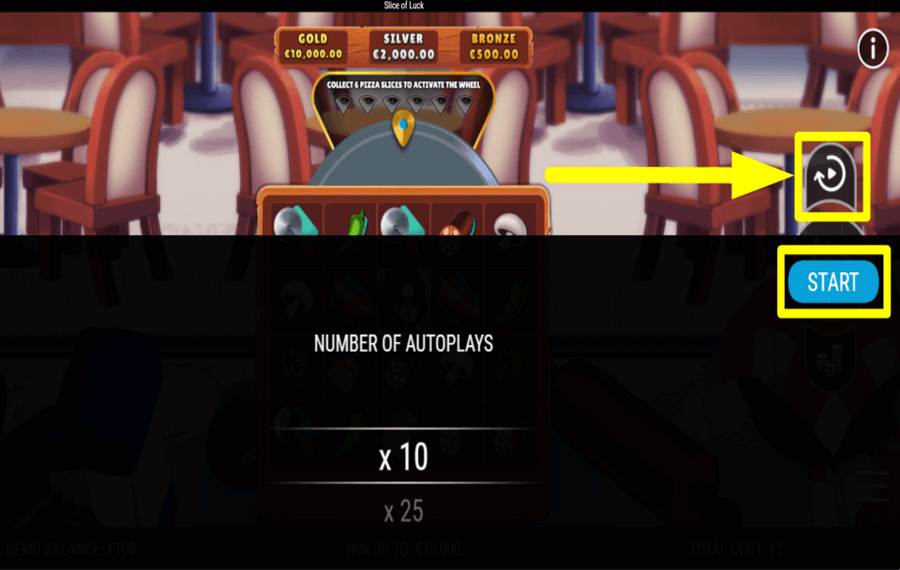 Slice of Luck ИСПОЛЬЗУЙТЕ АВТОВОСПРОИЗВЕДЕНИЕ.