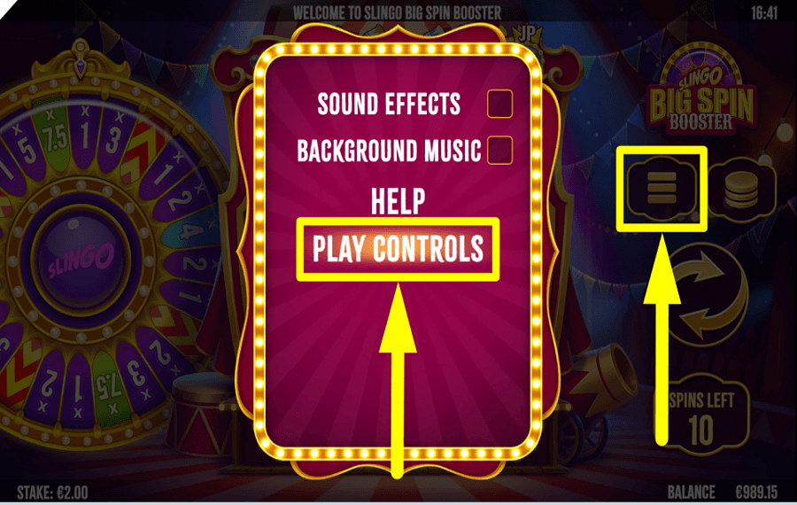Slingo Big Spin Booster CONSIDER AUTOPLAY.