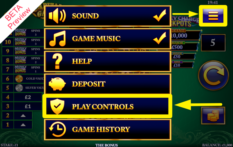 Slingo Capital Gains ACHETEZ DES TOURS SUPPLÉMENTAIRES.