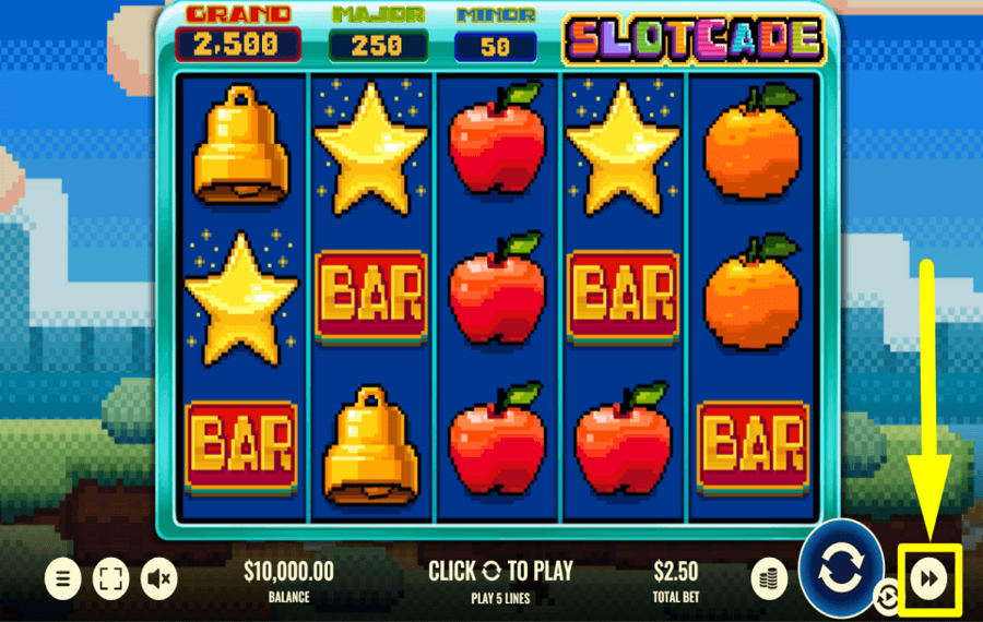 Slotcade УВЕЛИЧЬТЕ ТЕМП.