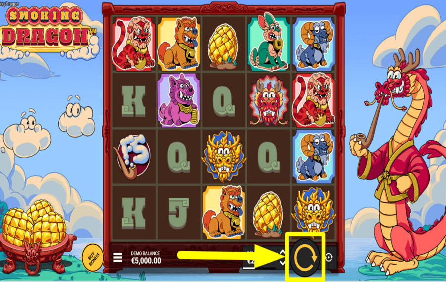 Smoking Dragon PLAY FOR REWARDS.