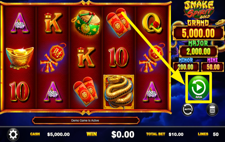 Snake Spirit Gold Крутите педали и побеждайте!
