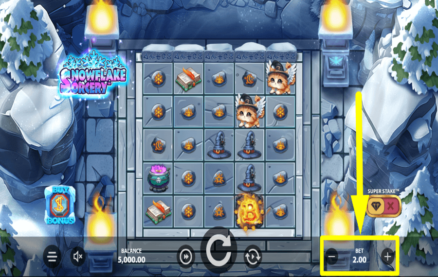 Snowflake Sorcery ДЕЛАЙТЕ СТАВКУ.