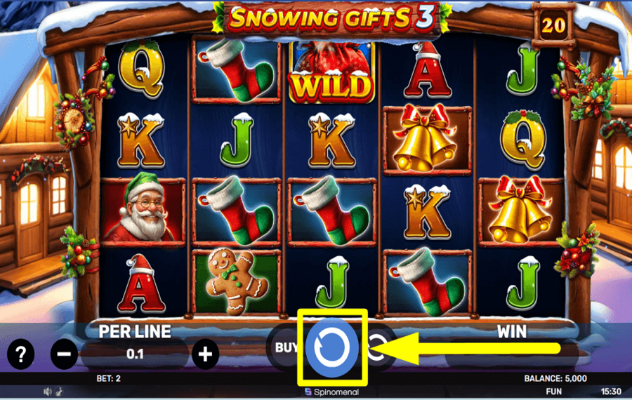 Snowing Gifts 3 FAITES UN TOUR.