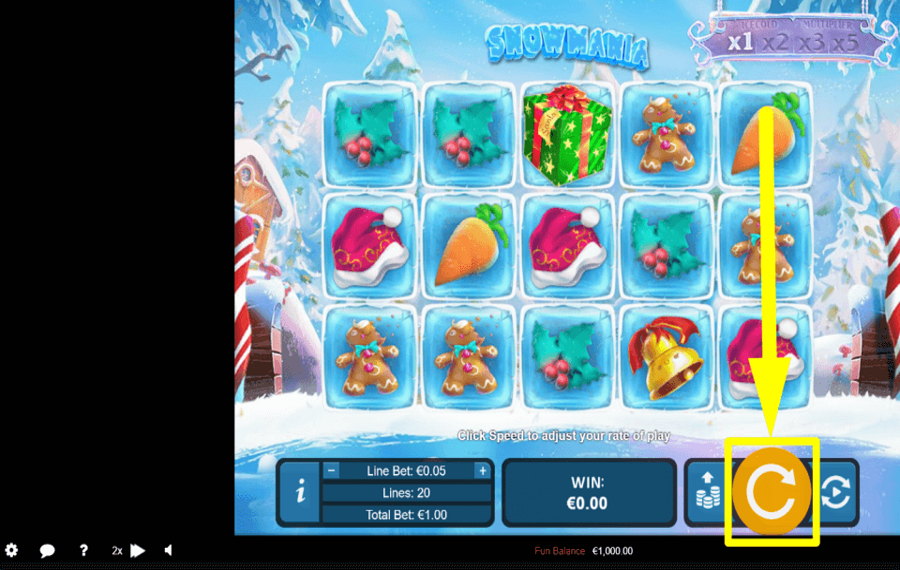 Snowmania GIRA I RULLI.